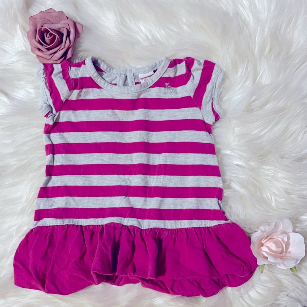 ✨Oshkosh 9 Months Short Sleeve Striped Dress✨